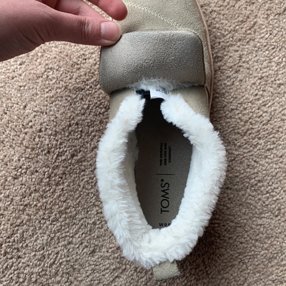 TOMS Paxton Shoes fur lined cow hide - Picture 9 of 10